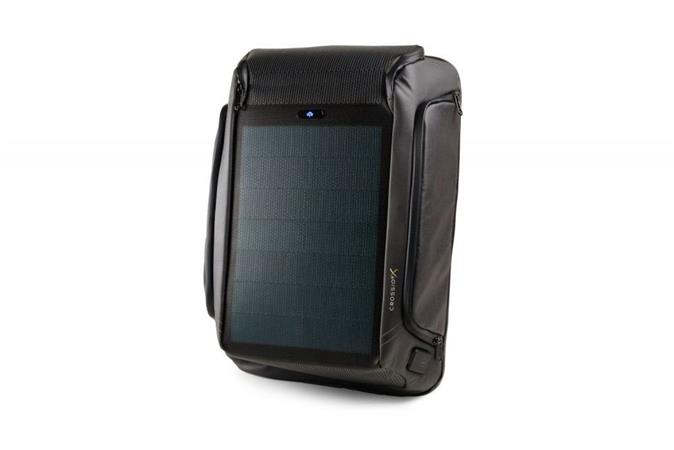 Crono CROSSIO SolarBag LUMEE, solární batoh, černý