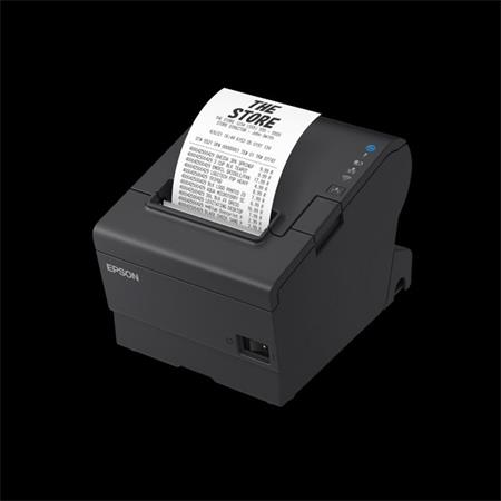 EPSON TM-T88VII-112 - černá/USB/ethernet/serial/zdroj/EU kabel/