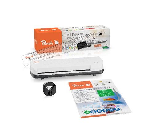 Peach 4 in1 Laminating Kit PBP300, set laminátor PL707, řezačka PC100-04, mix fo