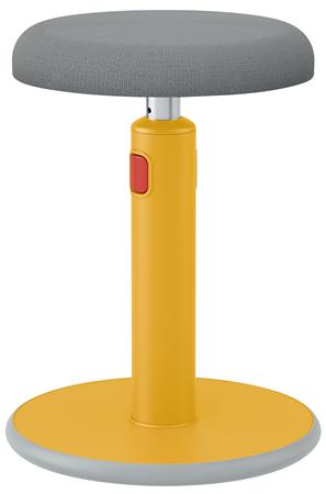 LEITZ Ergonomická balanční židle pro sezení/stání  ERGO Cosy Stool, teplá žlutá