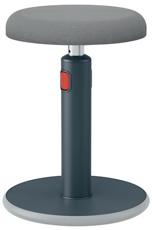 LEITZ Ergonomická balanční židle pro sezení/stání  ERGO Cosy Stool, sametově šed