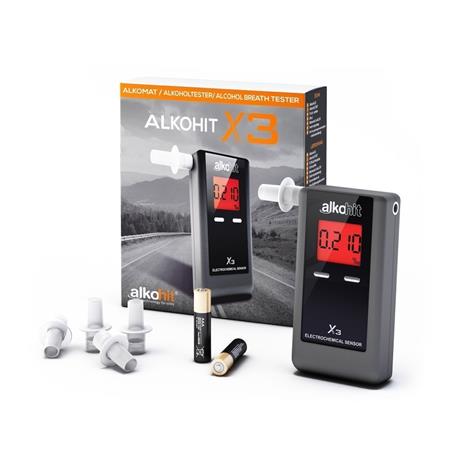 ALKOHIT X3 elektrochemický profesionální alkohol tester