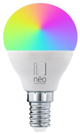 IMMAX NEO LITE SMART LED žárovka E14 6W RGB+CCT barevná a bílá, stmívatelná, Wi-