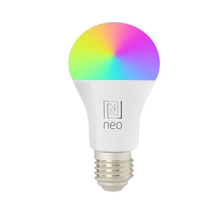 IMMAX NEO SMART LED žárovka E27 11W RGB+CCT barevná a bílá, stmívatelná, Zigbee,