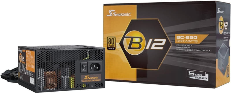 SEASONIC zdroj 650W BC-650, B12
