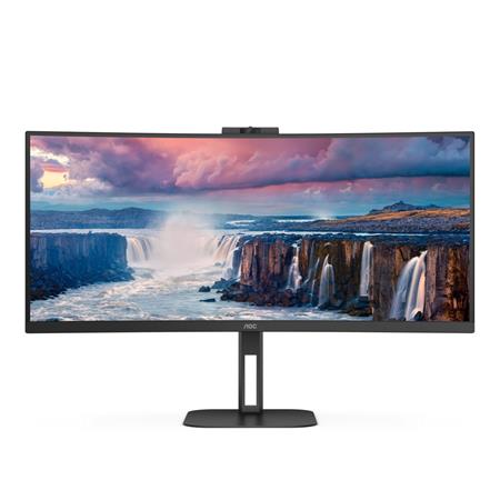 AOC LCD CU34V5CW 34" zakřivený VA 21:9/3440x1440@100Hz/1ms/300cd/20mil:1/HDMI/DP