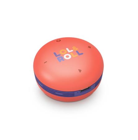 Energy Sistem Lol&Roll Pop Kids Speaker Orange, Přenosný Bluetooth repráček s vý