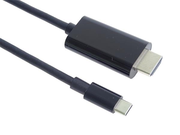 PremiumCord USB-C na HDMI kabel 2m rozlišení 4K*2K@60Hz FULL HD 1080p