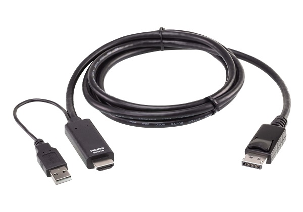 ATEN True 4K 1.8M HDMI to DisplayPort Cable