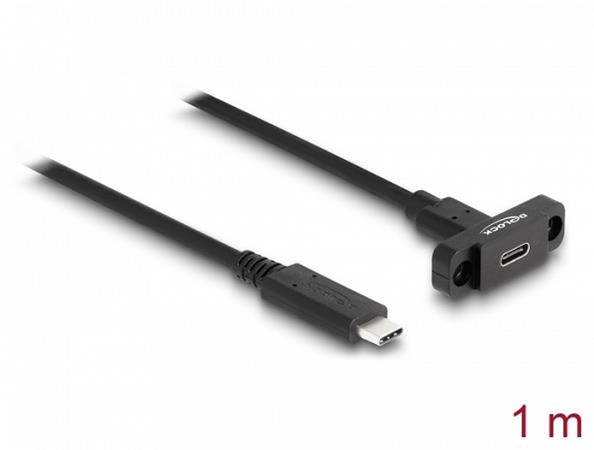 Delock Kabel SuperSpeed USB 10 Gbps (USB 3.2 Gen 2) ze zástrčky USB Type-C™ na z
