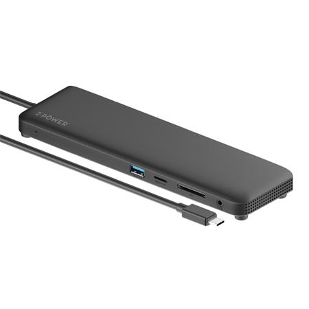 2-Power USB-C Mini Dokovací Stanice Triple Display  (1x VGA 1xDP 1xHDMI 1xRJ45 2