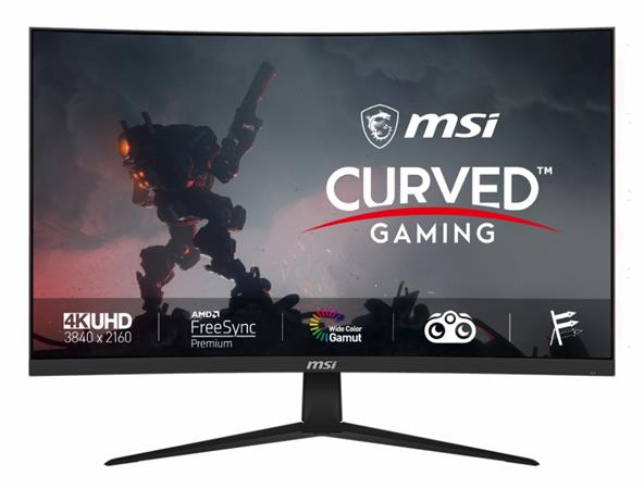 MSI Gaming monitor G321CUV, 31,5" zakřivený /3840x2160 (UHD)/VA LED/4ms/3000:1/2