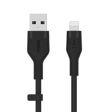 Belkin Lightning kabel, 2m, černý - Flex