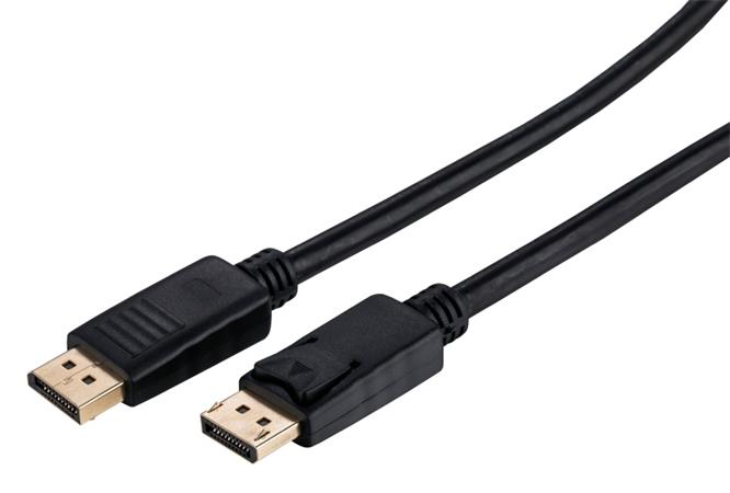 C-TECH Kabel DisplayPort 1.2, 4K@60Hz, M/M, 1m