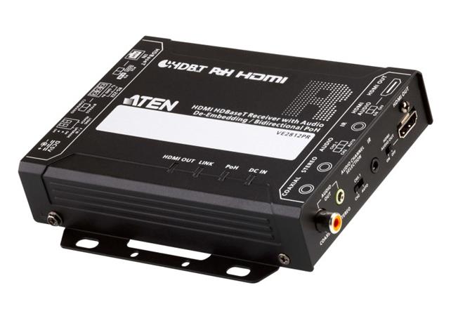 ATEN HDMI HDBaseT Receiver with Audio De-Embedding / Bi-directional PoH (4K@100m