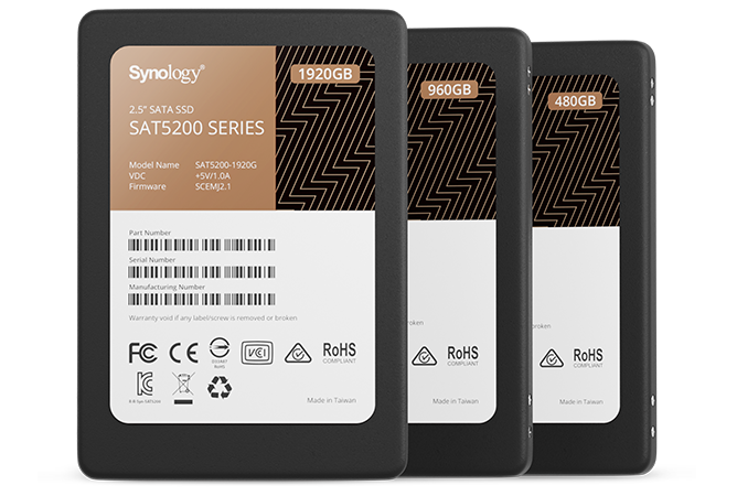 Synology 2.5” SATA SSD SAT5210 960GB