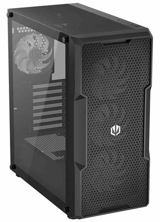 Endorfy skříň Regnum 400 ARGB / ATX / 4x120mm ARGB / 2xUSB / prosklená bočnice /