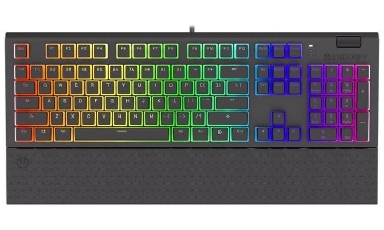 Endorfy herní klávesnice Omnis Pudd.Kailh BR RGB /USB/ brown switch / drátová /