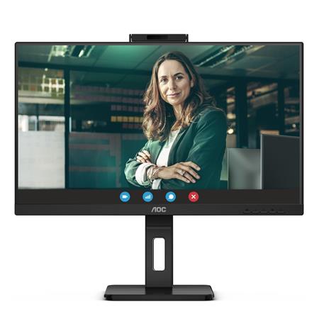 AOC LCD 24P3QW 23,8" IPS/1920x1080@75Hz/4ms/300cd/1000:1/2xHDMI/DP/4xUSB 3.2/Web