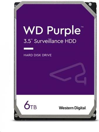 WD PURPLE PRO WD64PURZ 6TB SATA/600 256MB cache, 5400 RPM