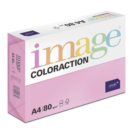 Image Coloraction kancelářský papír A4/80g, Malibu - reflexní růžová (NeoPi), 50