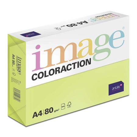 Image Coloraction kancelářský papír A4/80g, Rio - reflexní zelená (NeoGn), 500 l