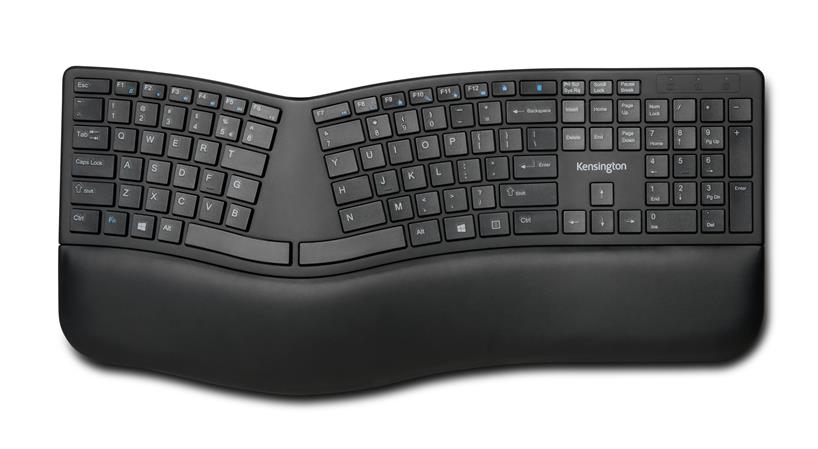 Kensington Pro Fit® Ergo Wireless Keyboard bezdrátová klávesnice USB / Bluetooth