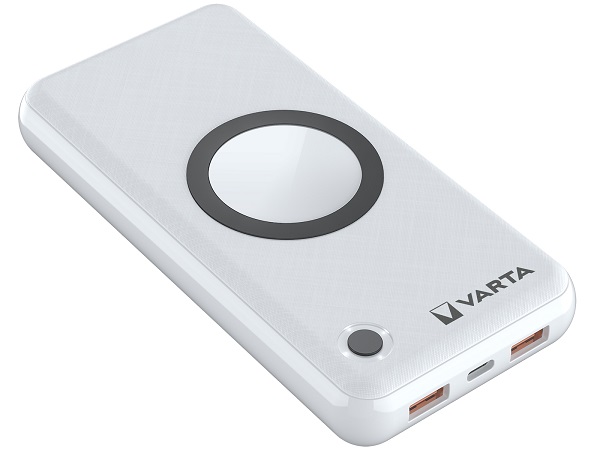 AVACOM Powerbanka VARTA 57909 20000mAh USB-C PD vstup a výstup, bezdrátové nabíj