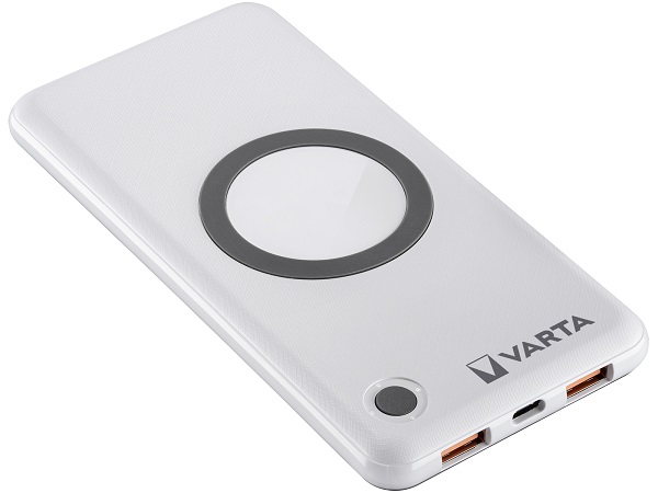 AVACOM Powerbanka VARTA 57913 10000mAh USB-C PD vstup a výstup, bezdrátové nabíj