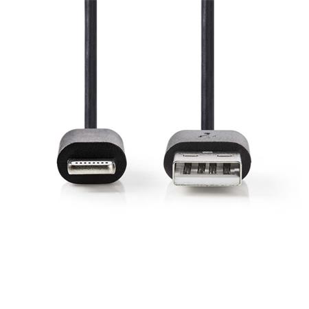 Nedis CCTB39650AL10 - Lightning Kabel| Apple Lightning 8pinový | USB-C™ Zástrčka