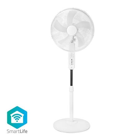 Nedis FNST17CWT40W SmartLife Ventilátor Wi-Fi | 400 mm | Nastavitelná výška | Dá