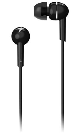 Genius HS-M300 černý, Headset, drátový, do uší, mikrofon, 3,5mm jack 4 pin, čern