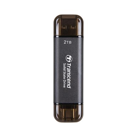 Transcend TS2TESD310C 2TB USB Type-A/USB Type-C 3D NAND flash R 1050 MB/s, W 950