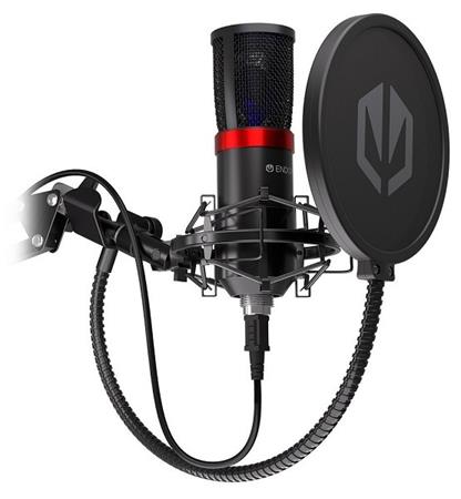 Endorfy mikrofon Streaming/streamovací/nastavitelné rameno/pop-up filtr/3,5mm ja