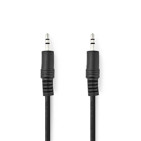 Nedis CAGL22000BK05- Stereo Audio Kabel | 3,5mm Zástrčka - 3,5mm Zástrčka | 0,5