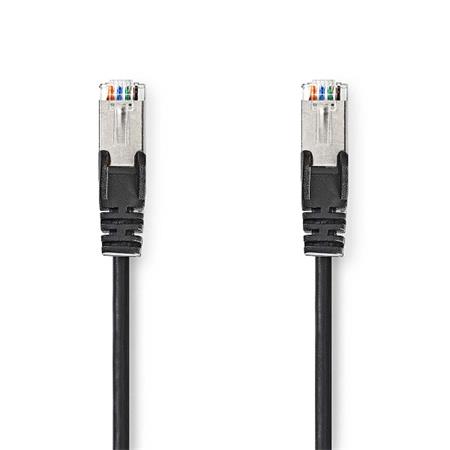 Nedis CCGL85121BK100 - Síťový Kabel Cat 5e SF/UTP | RJ45 Zástrčka - RJ45  Zástrč