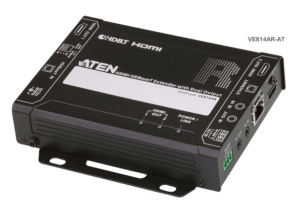 Aten VE814AR-ATA-G HDMI HDBaseT Receiver with Dual Output (4K@100m) (HDBaseT Cla