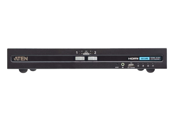 Aten CS1182H4C-AT-G 2-portový USB HDMI zabezpečený KVM přepínač s CAC (PSD PP v4