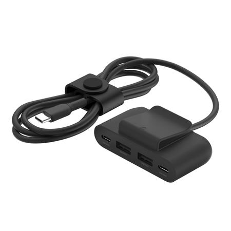 Belkin BOOST CHARGE™ 4-portový USB Power Extender (2xUSB-C, 2xUSB-A) až 30W + 2m