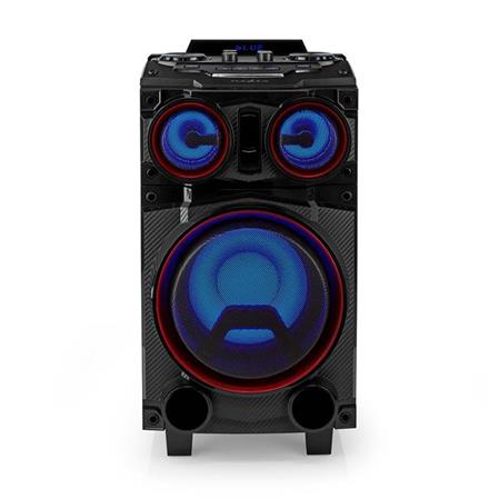 Nedis SPPT800BK- Bluetooth Party Reproduktor| 120 W | Držadlo | Párty osvětlení