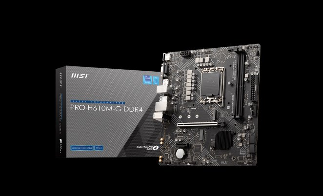 MSI PRO H610M-G DDR4