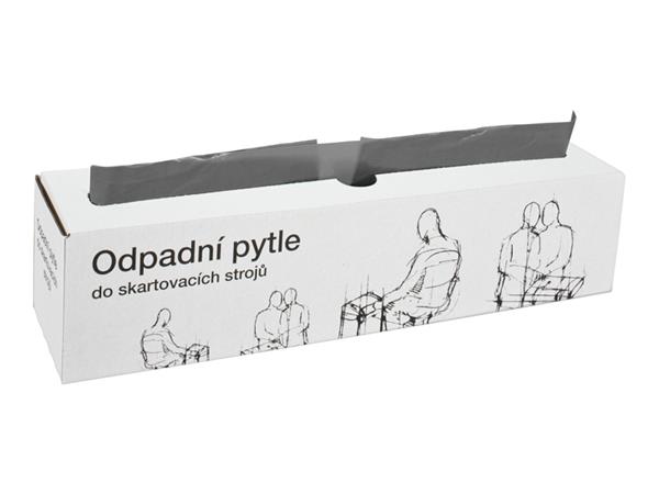 AVELI Odpadní pytle pro skartovače typ III, černé