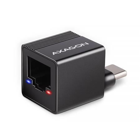 AXAGON ADE-MINIC USB-C 3.2 Gen 1 - Gigabit Ethernet MINI síťová karta, Realtek 8
