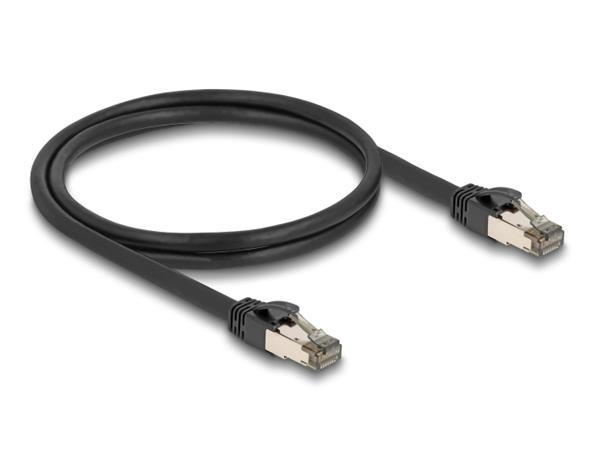 Delock Síťový kabel RJ45 Cat.6A, U/FTP, ultraohebný s vnitřním kovovým pláštěm,