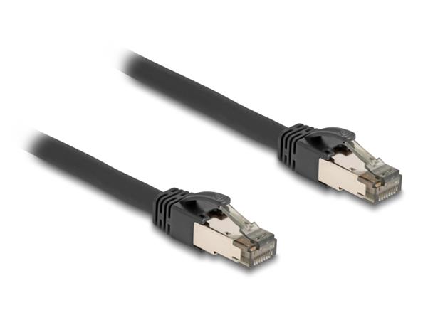 Delock Síťový kabel RJ45 Cat.6A, U/FTP, ultraohebný s vnitřním kovovým pláštěm,