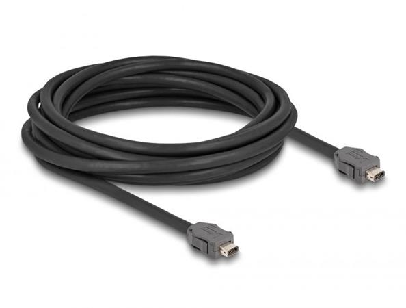Delock ze zástrčkového konektoru Cable ix Industrial®( A-kódovaný) na zástrčkový