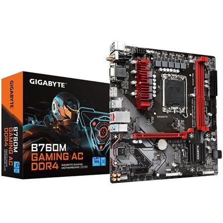 GIGABYTE B760M GAMING AC DDR4/LGA 1700/mATX