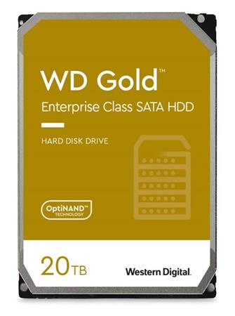 WD Gold Enterprise WD202KRYZ/20TB/3,5”/512MB cache/7200 RPM/SATAIII/600/269 MB/s