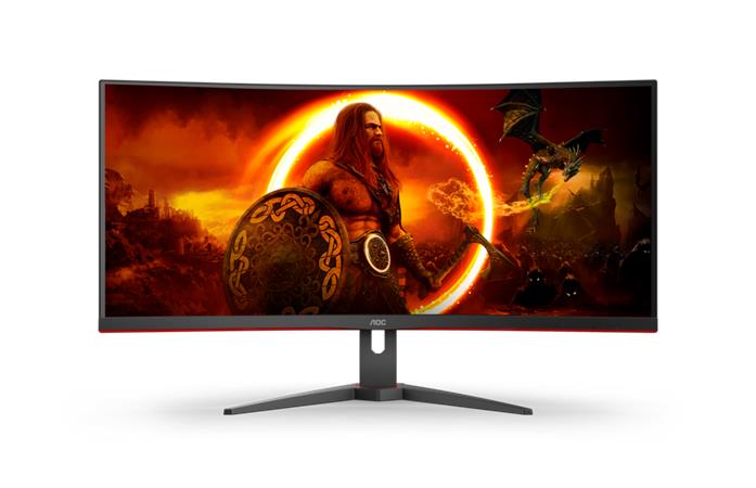 AOC LCD herní CU34G2XE 34" zakřivený VA 21:9 FreeSync/3440x1440@144Hz/1ms/300cd/