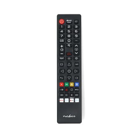 Nedis TVRC45LGBK - Náhradní Dálkový Ovladač | LG TV | Předprogramovaný | Černá